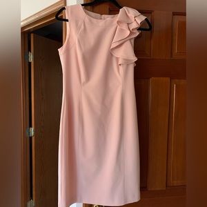 Calvin Klein blush dress